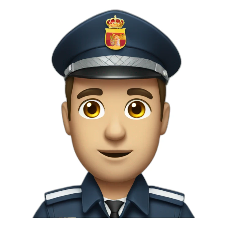 Spain Police sticker