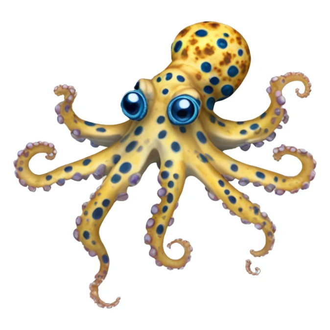 Blue ringed octopus  sticker