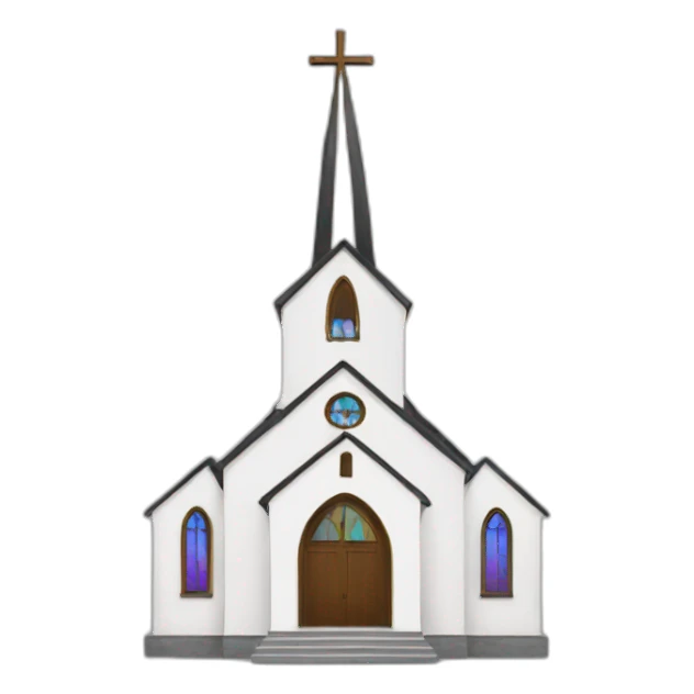 contemporary church sticker