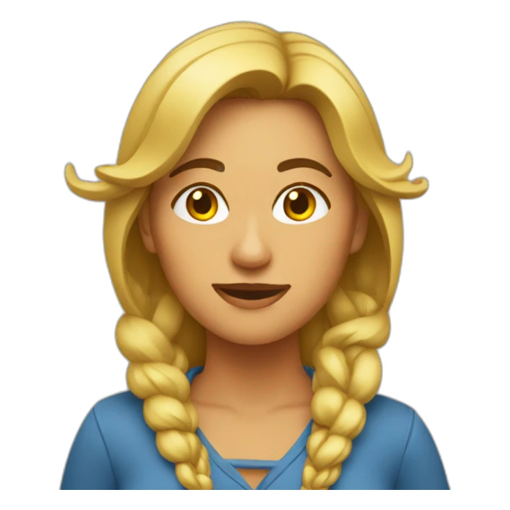 mujer haciendo hipopreswivos sticker