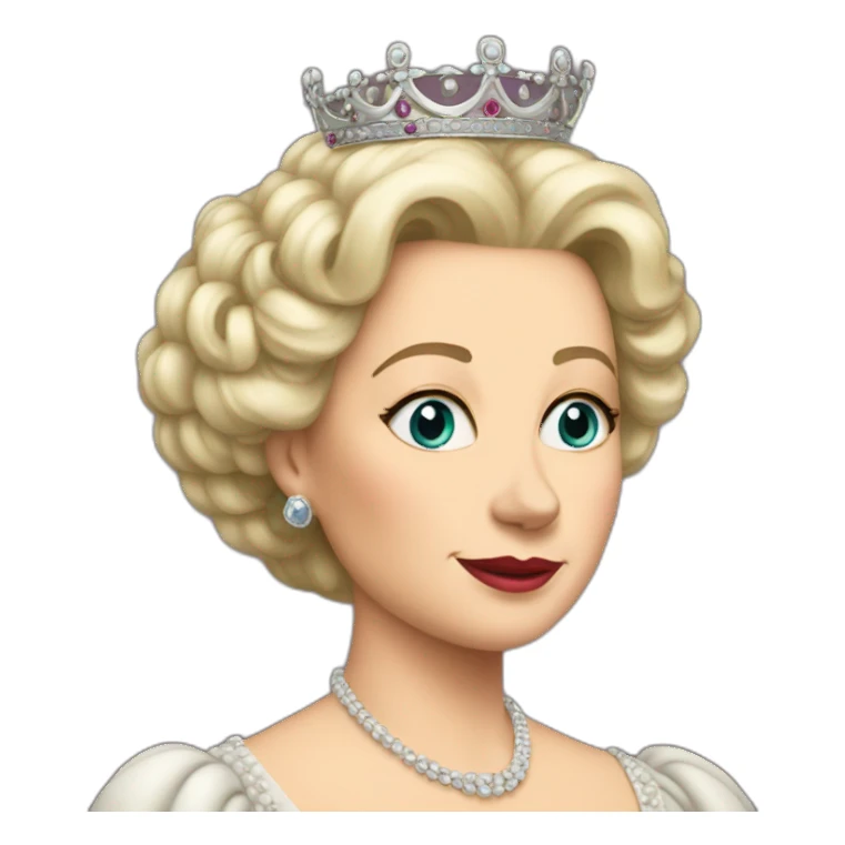 Queen Wilhelmina sticker