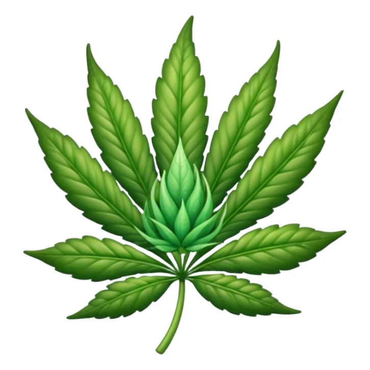 Crea un cogoyo de marihuana  sticker