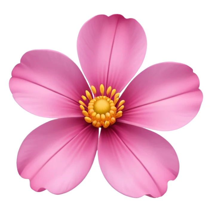 Pink flover sticker