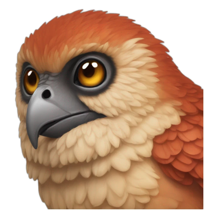 Erythrocebus patas sticker