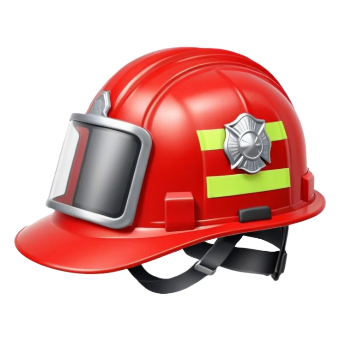 Casque pompiers  sticker