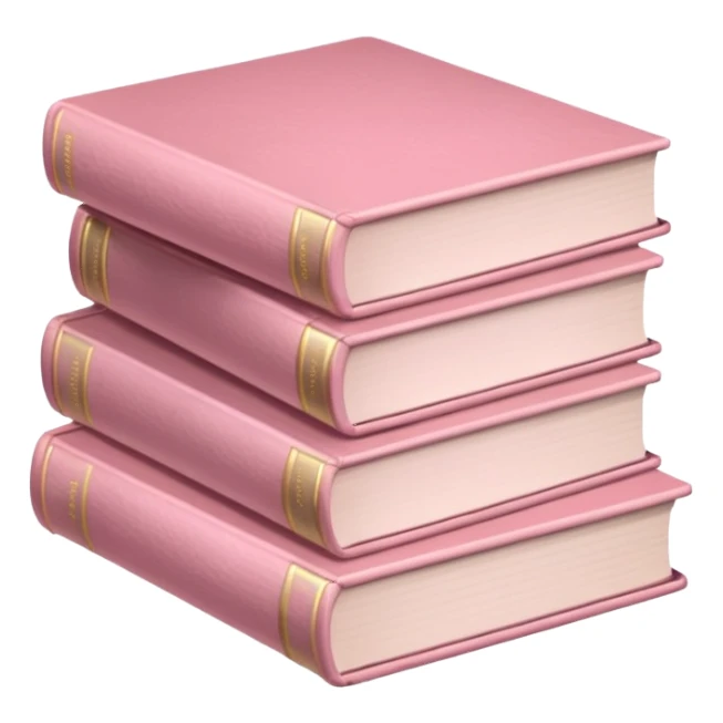 libros rosas clarito sticker