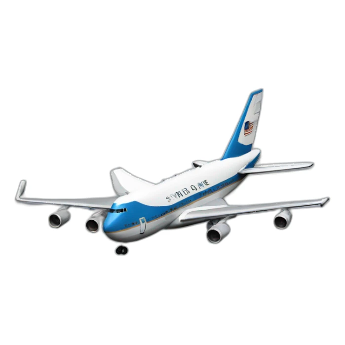 AIR force one sticker