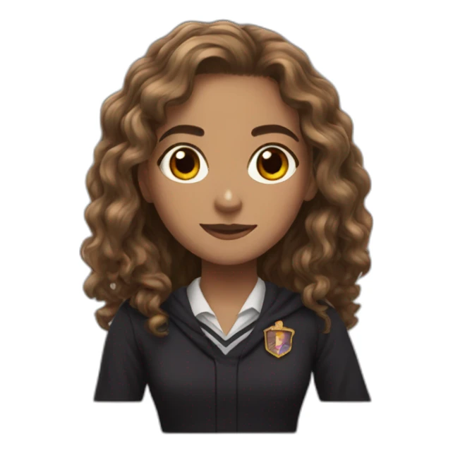 Rainbow hermione granger sticker