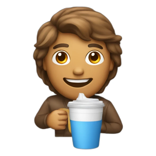 programmer running on caffeine drink sticker