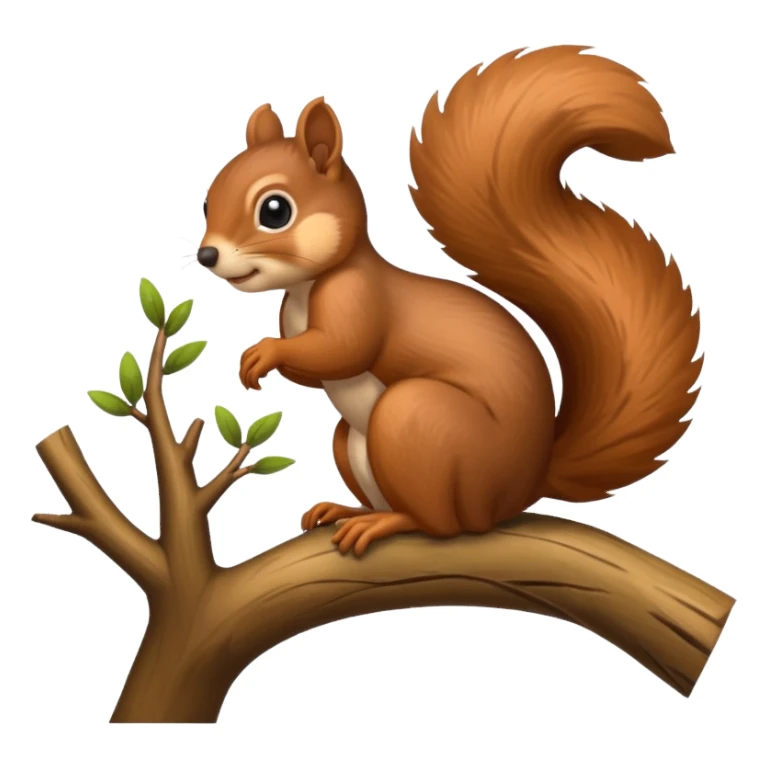 squirrel sticker