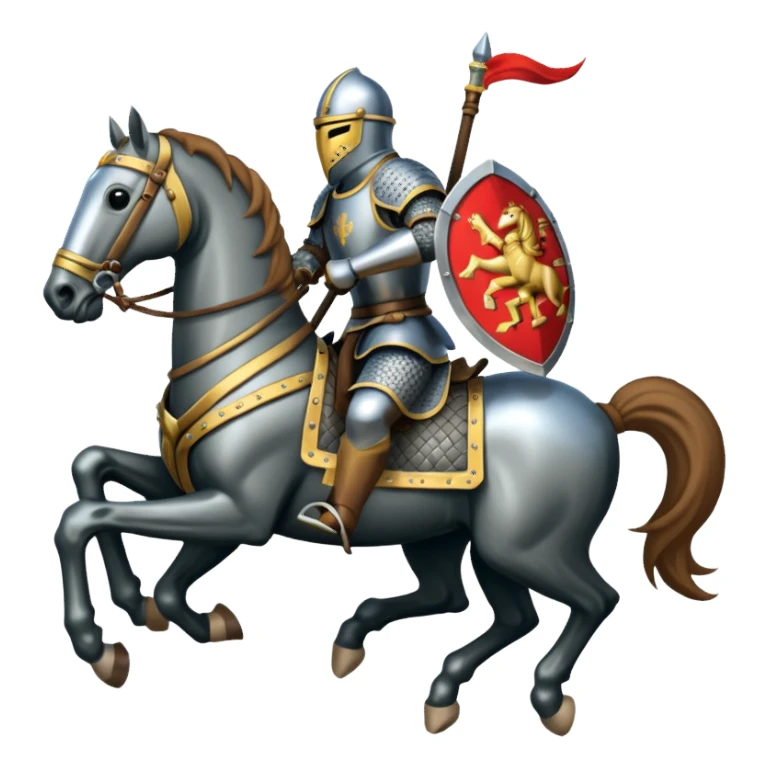 Medieval Cavalry sticker