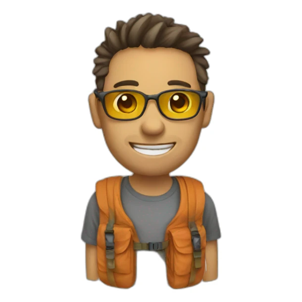 digital nomad sticker