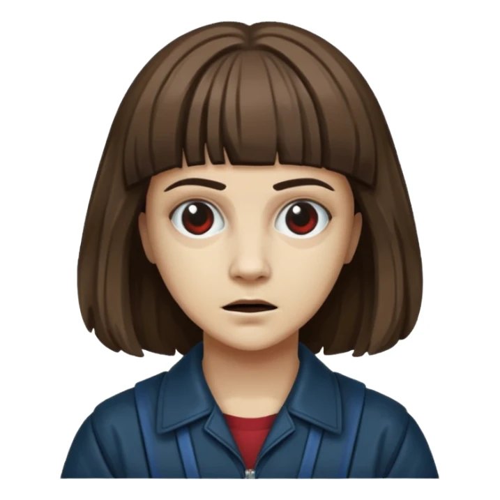 Vecna from stranger things sticker