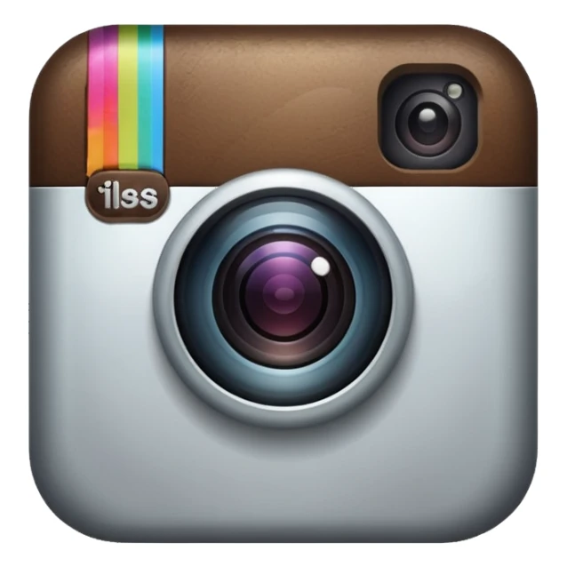 instagram iphone style icon sticker