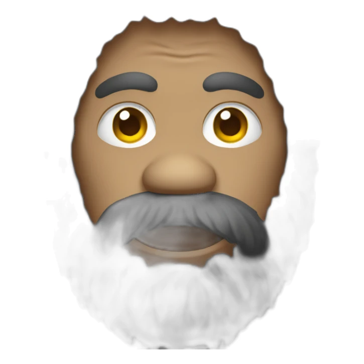 big foot head sticker