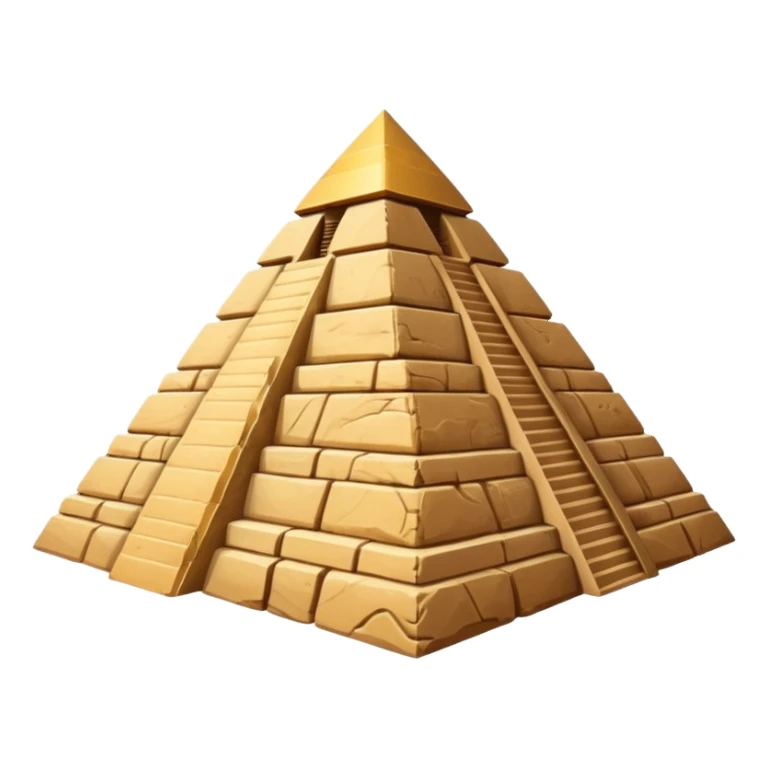 An Egyptian pyramid sticker