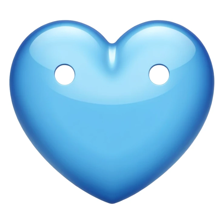 💗 in blue  sticker