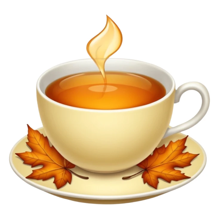 Tea autumn aesthetic  sticker