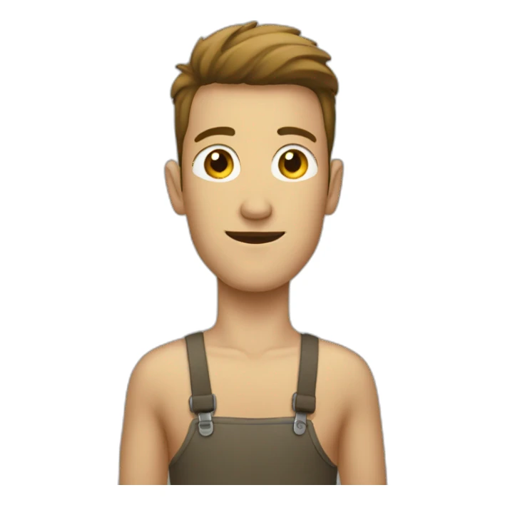 homme avec une t4 sticker