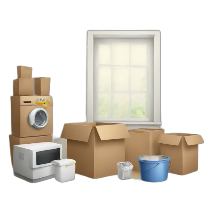 Household goods sticker