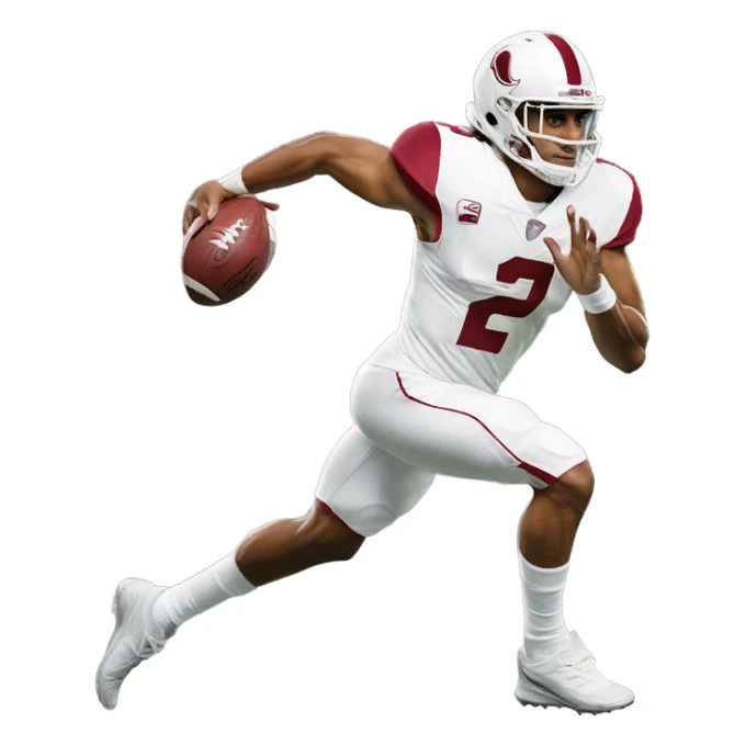Jalen Hurts running sticker