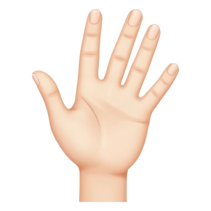 Yvl hand sign sticker