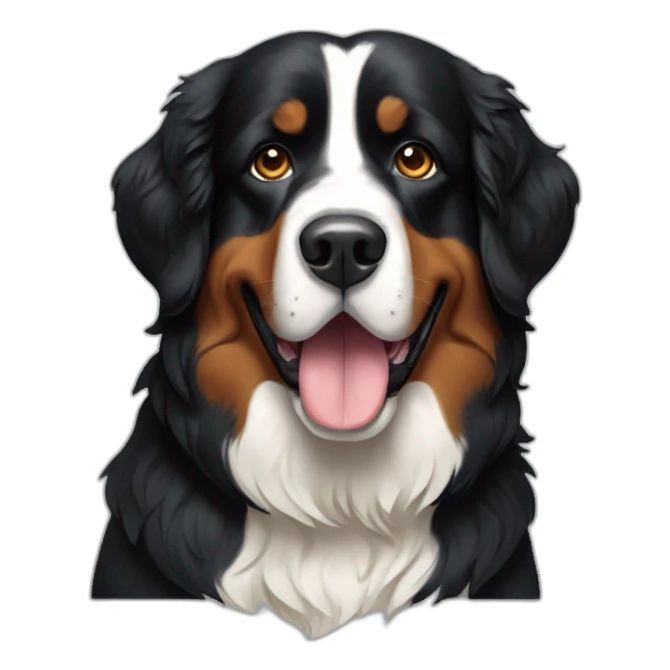 Irish Bernese mountain dog sticker