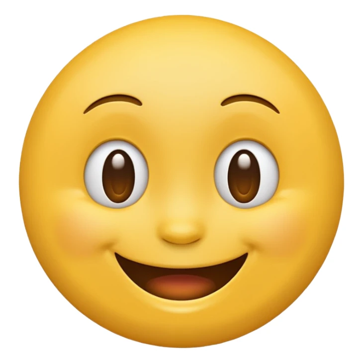 Smile emoji sticker