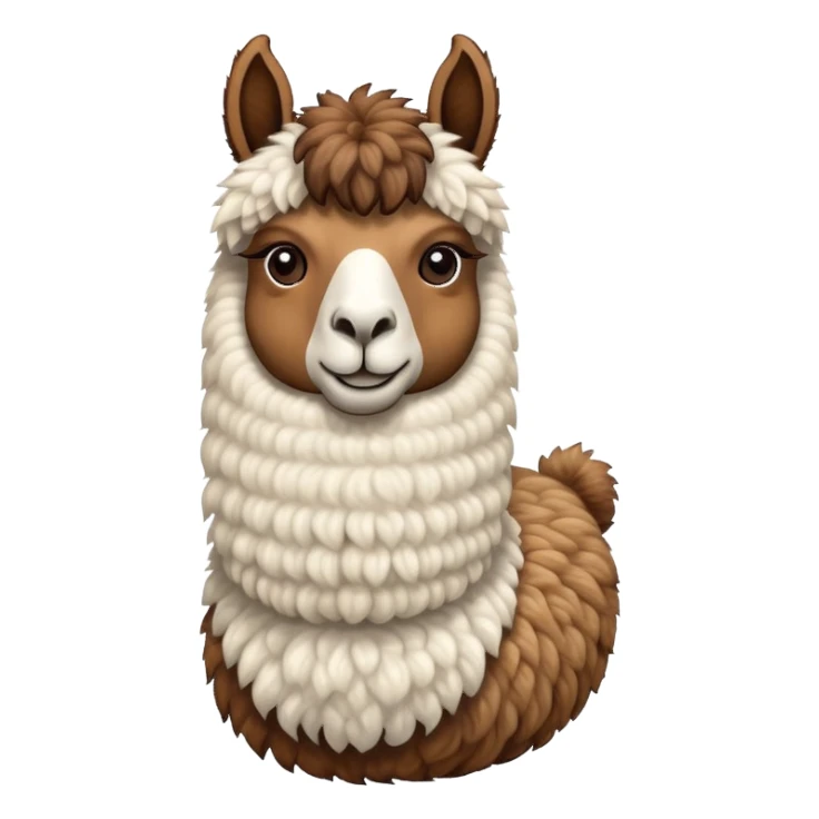 llama with metenresilient coil sticker