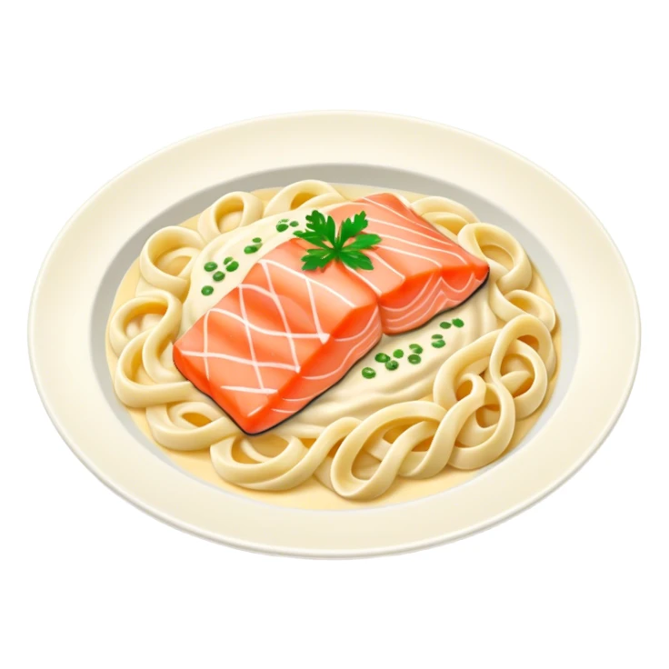 Lachs Nudeln sticker