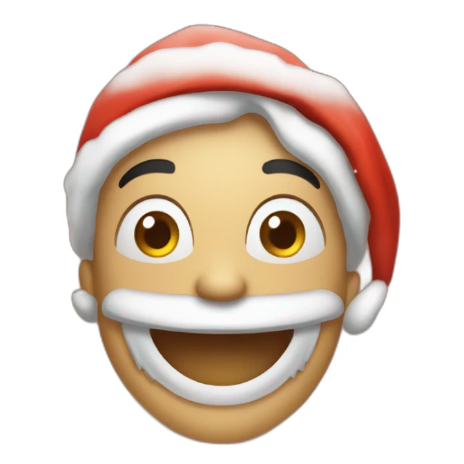 smile christmass sticker