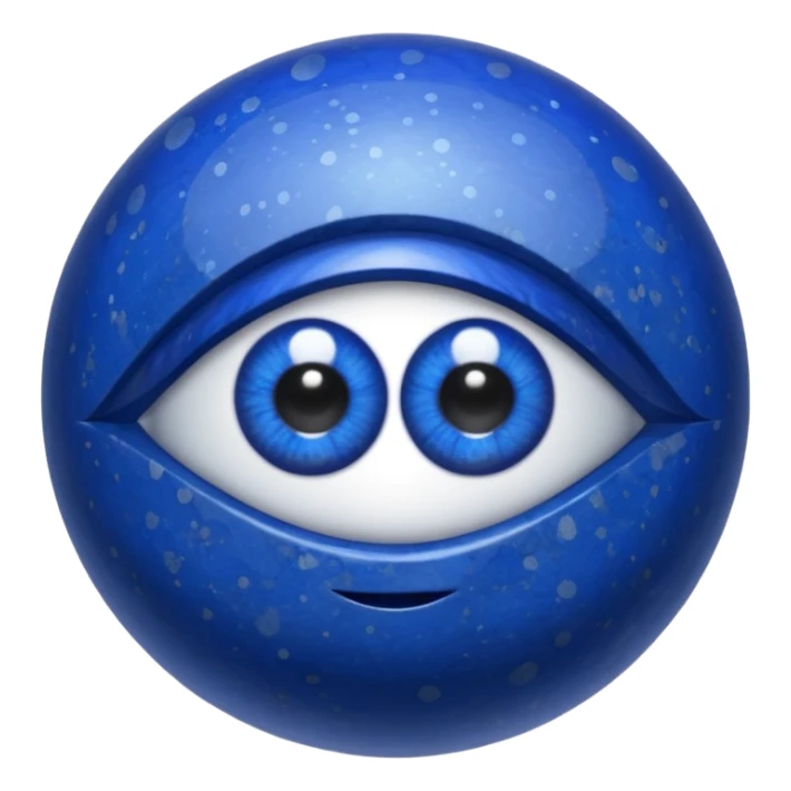 lapis lazuli with eyes  sticker