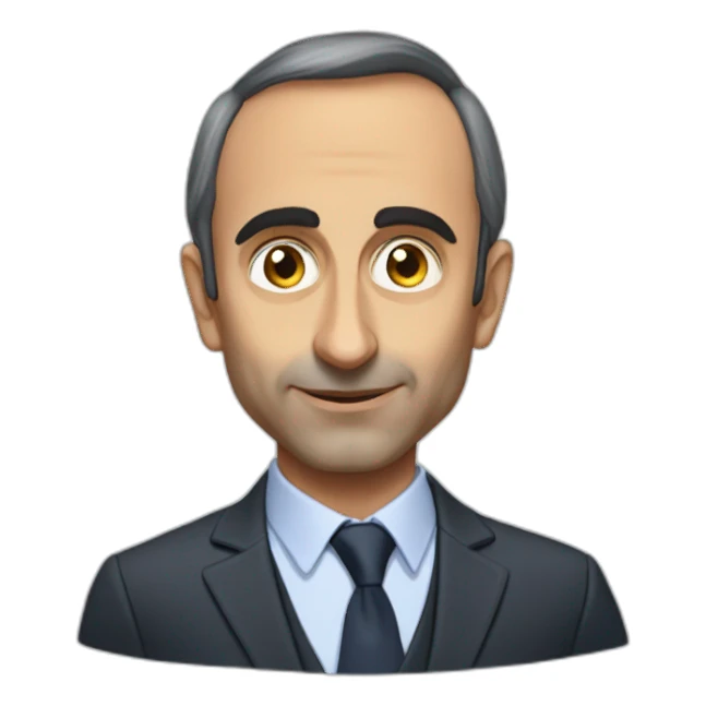 Eric Zemmour who say bas voyons sticker