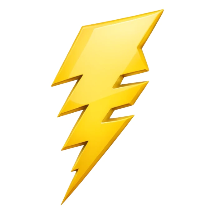 make lightning emoji sticker