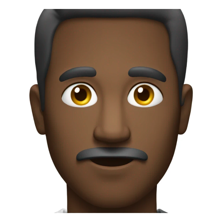 Men making a take a look at this guy face sticker