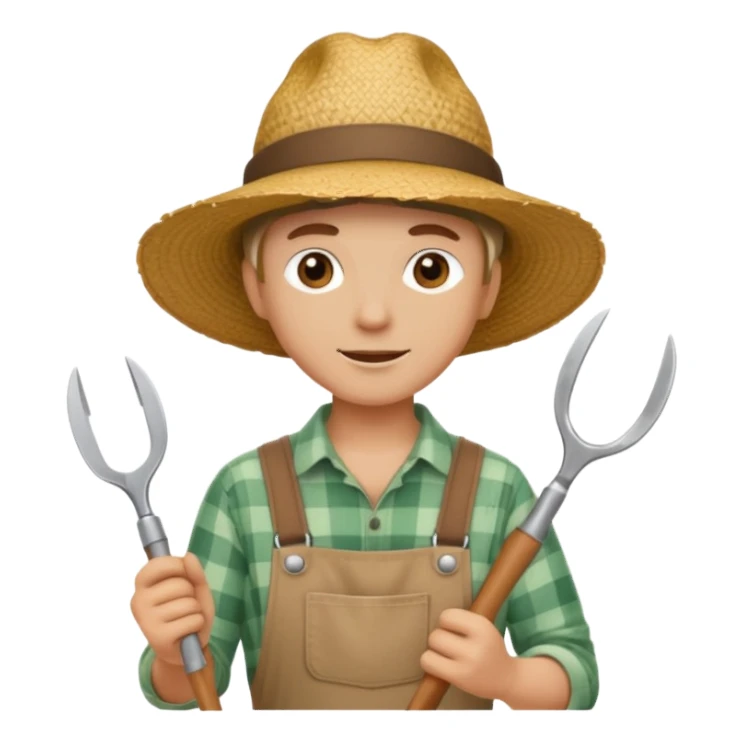 GARDENER WITH SESORS sticker