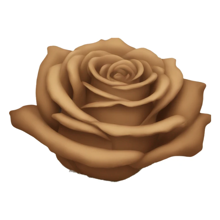 a bunch of brown rose sticker