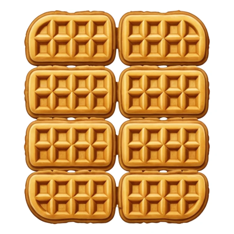 Crunchy waffle rolls sticker