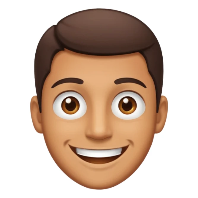 Man Laughing emoji sticker