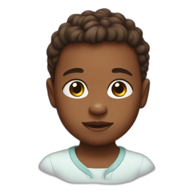 New born kid sticker