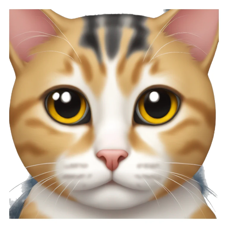 Tricolor Cat sticker