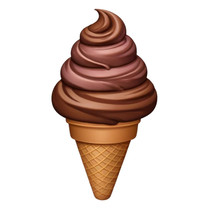 sorvete chocolate sticker