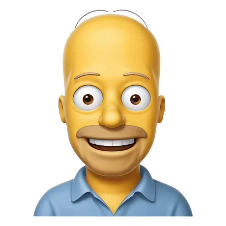 Homer simpson sticker