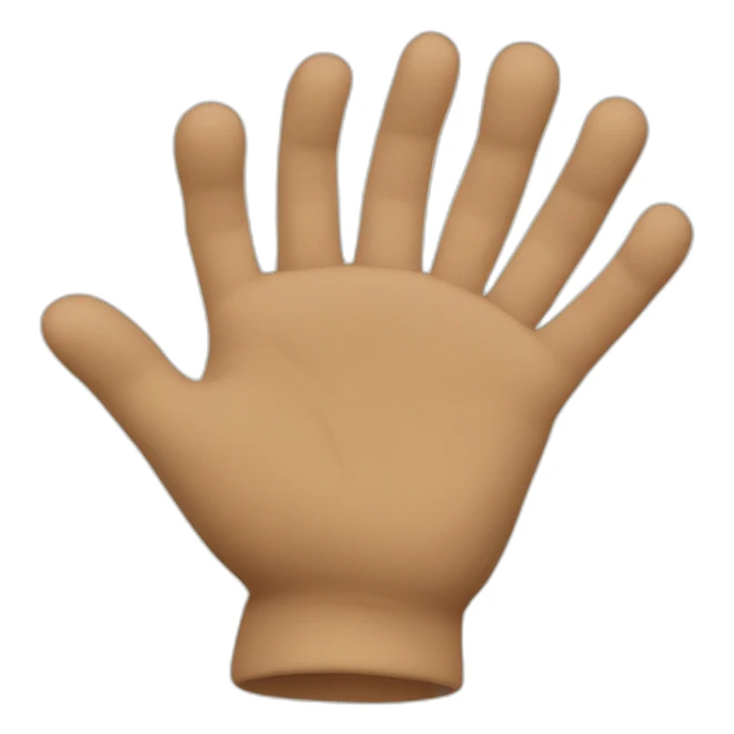 las manos de la felicidad sticker