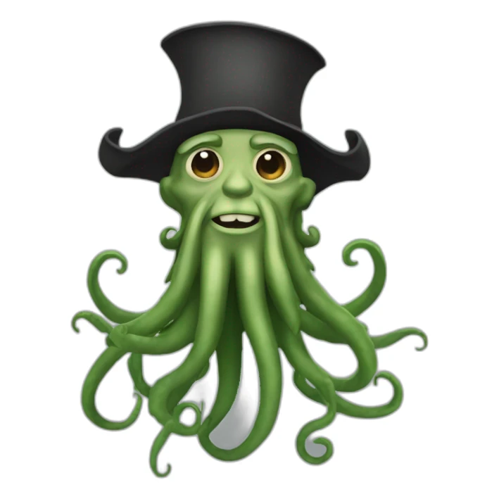 Davy Jones with tentacles sticker