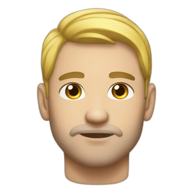 Athletic submissive male sub sticker