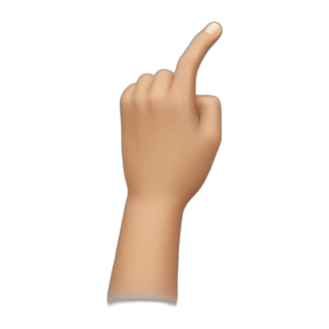 showing thumb downwards sticker