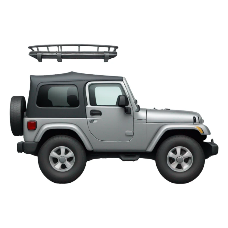 Grey Jeep sticker