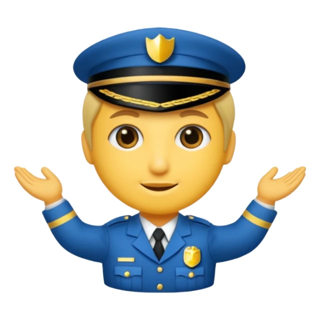 kelepçe tutan polis sticker