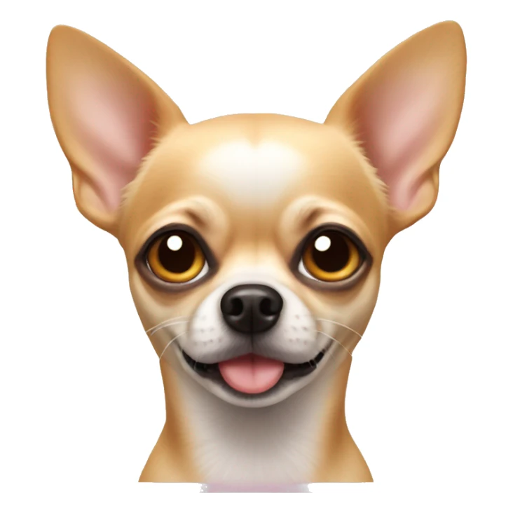 chihuahua with one eye  sticker